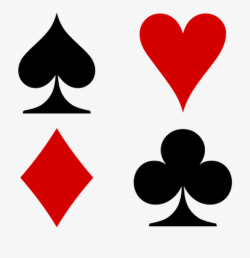 Heart Diamond Spade Club - Hearts Diamonds Clubs Spades ...