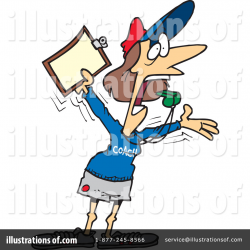 Coach Clipart #1046546 - Illustration by toonaday