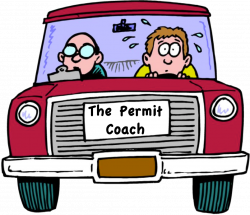 Teens practice their driving with The Permit Coach in the passenger seat