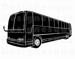 Coach Bus SVG, Coach Bus Clipart, Coach Bus Files for Cricut, Coach Bus Cut  Files For Silhouette, Coach Bus Dxf, Coach Bus Png, Eps, Vector