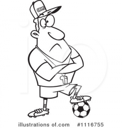 Coach Clipart #1116755 - Illustration by toonaday
