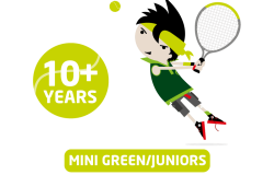 Mini Green/Juniors - Bourne 4 Tennis