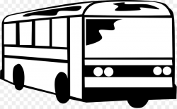 School Black And White clipart - Bus, Transport, Car ...