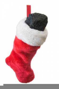 Christmas Stocking Coal Clipart | Free Images at Clker.com ...