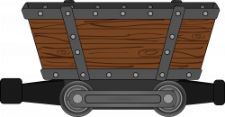 Clipart - mine mining car