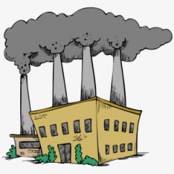 Factory Clipart Coal Factory - Remedies Of Air Pollution ...