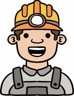 Coal mining Miner Clip art - Coal mine worker 2349*3022 transprent ...