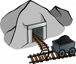 Coal Mine Mine Cave Lorry Coal PNG Image - Picpng