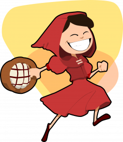 28+ Collection of Red Riding Hood Clipart Images | High quality ...