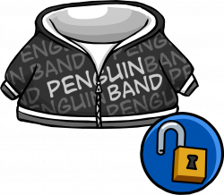Image - Black Penguin Band Hoodie clothing icon ID 14073.png | Club ...