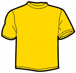 T shirt clipart template - Clip Art Library