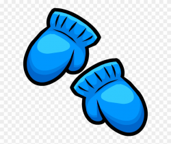 Mittens And Gloves Clipart - Blue Mittens Cartoon - Png ...
