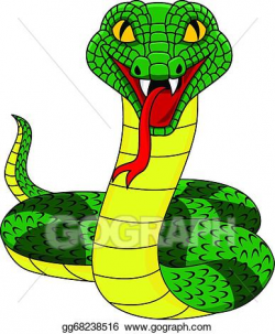 EPS Illustration - Angry snake. Vector Clipart gg68238516 ...