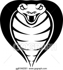 Vector Art - Cobra snake head. EPS clipart gg81942301 - GoGraph