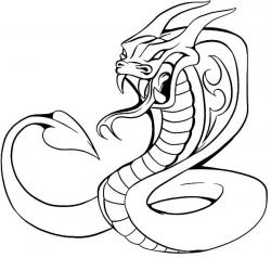 King Cobra Coloring Pages | Cobra | Coloring pages, Color ...