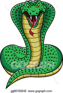 Vector Illustration - King cobra cartoon. Stock Clip Art ...