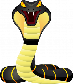Cobra Clipart Snake Animal - King Cobra Snake Cartoon ...