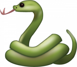 Snake Emoji [Free Download IOS Emojis]