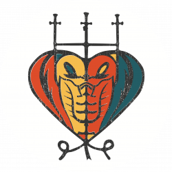 Afro Cobra sticker Red/Gold/Green – Afro Cobra Records