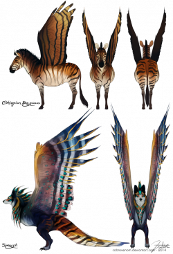 Mythical Creatures 4 | Commission by CobraVenom on DeviantArt