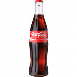 Classic Coke Bottle Coca Cola transparent PNG - StickPNG