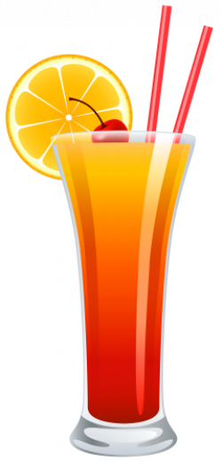 Cocktail Tequila Sunrise PNG Clipart | Festa Havaiana | Pinterest ...