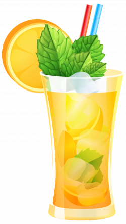 Transparent Orange Cocktail PNG Clipart - Best WEB Clipart