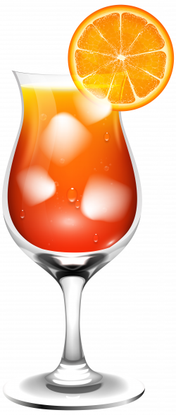 Orange Cocktail Transparent PNG Clip Art Image | Gallery ...