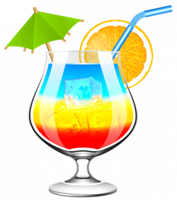 Summer Cocktail Transparent PNG Clip Art Image | Gallery ...