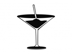 Cocktail Bar Drink Liquor Silhouette Cutting File Clipart Svg Dxf Png Sure  Cuts A Lot Inkscape Photoshop Cnc Laser Cut File Tshirt Vector
