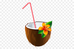 Coconut Cartoon clipart - Cocktail, Coconut, Drink ...