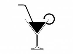Cocktail Svg, Cocktail Clipart, Cocktail Silhouette Svg, Beverage Clip Art,  Drink Png, Cut File Vector, Beverage Clipart, Dxf Png