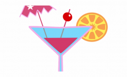 Cocktail Clipart Cosmopolitan Drink - Clipart Cocktail Glass ...