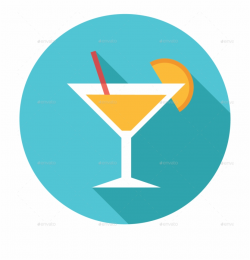 Martini Clipart Mocktail - Flat Icon Drink Png - cocktail ...