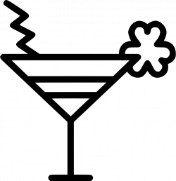 Cocktail Mocktail Drink Shamrock Svg Png Icon Free Download (#570055 ...