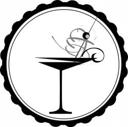Black And White Martini Glass Clip Art at Clker.com - vector clip ...