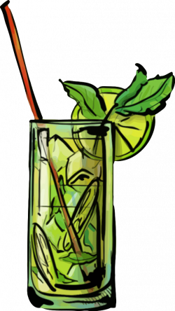 OnlineLabels Clip Art - Mojito Cocktail