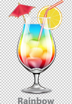 Cocktail Orange Juice Mai Tai Pixel Rainbow PNG, Clipart ...