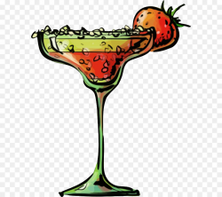 Strawberry Cartoon clipart - Margarita, Cocktail, Martini ...