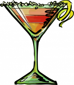 OnlineLabels Clip Art - Cosmopolitan Cocktail