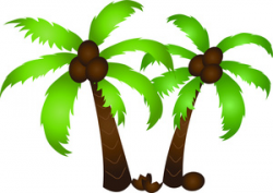 36+ Coconut Tree Clip Art | ClipartLook