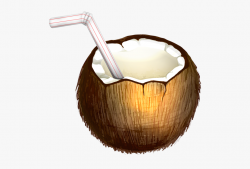 Coconut Clipart Printable - Summer Coconut Png #308486 ...