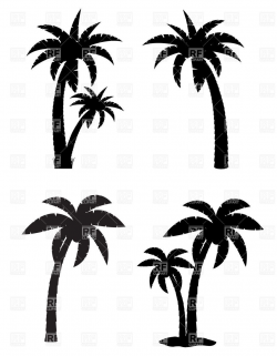 Coconut Tree Clipart | Card inspiration | Palm tree drawing ...