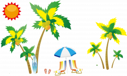 Coconut Clip art - Seaside coconut tree 4742*2864 transprent Png ...