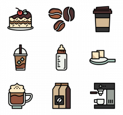 169 coffee icon packs - Vector icon packs - SVG, PSD, PNG, EPS ...