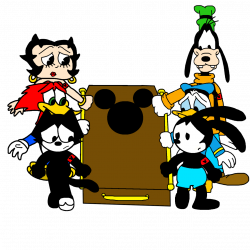 Carrying Mickey Mouse's coffin by MarcosPower1996 on DeviantArt
