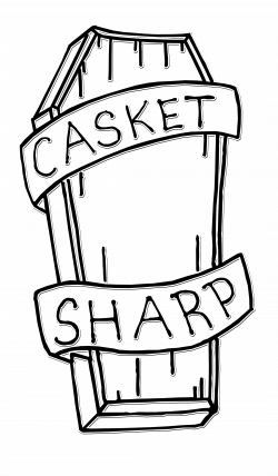 Casket Drawing at GetDrawings.com | Free for personal use Casket ...