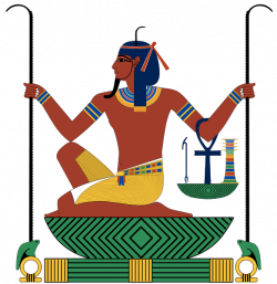 An ancient Egyptian god,Heh represents the concept of infinity or ...