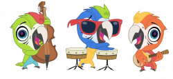 Lps The Macaw Jazz Trio Vector by Varg45.deviantart.com on ...