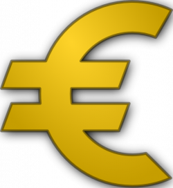 Euro Sign Clip Art at Clker.com - vector clip art online, royalty ...
